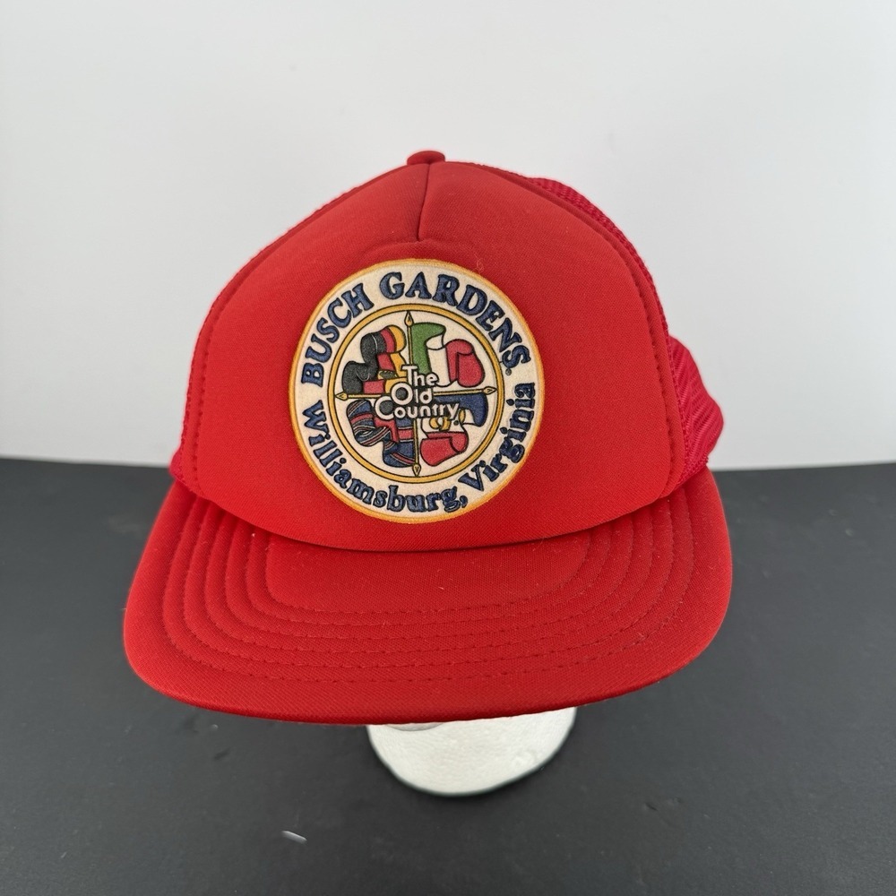 Busch Gardens Williamsburg VA Vintage Baseball Hat . The Old Country